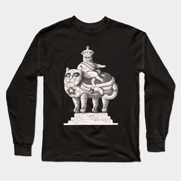 Space Cat Long Sleeve T-Shirt by FrisoHenstra